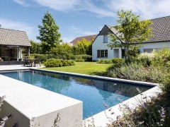 Dhaenens Pools & Gardens Lignes épurées et touches ludiques à Zulte