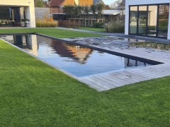 't Groene Plan Plaisir et efficacité énergétique combinés dans un étang de baignade innovant