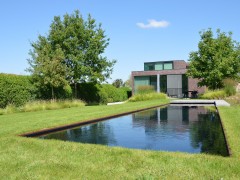 Art Pools / Arte Verde Plan d'eau de couleur noire comme l'encre